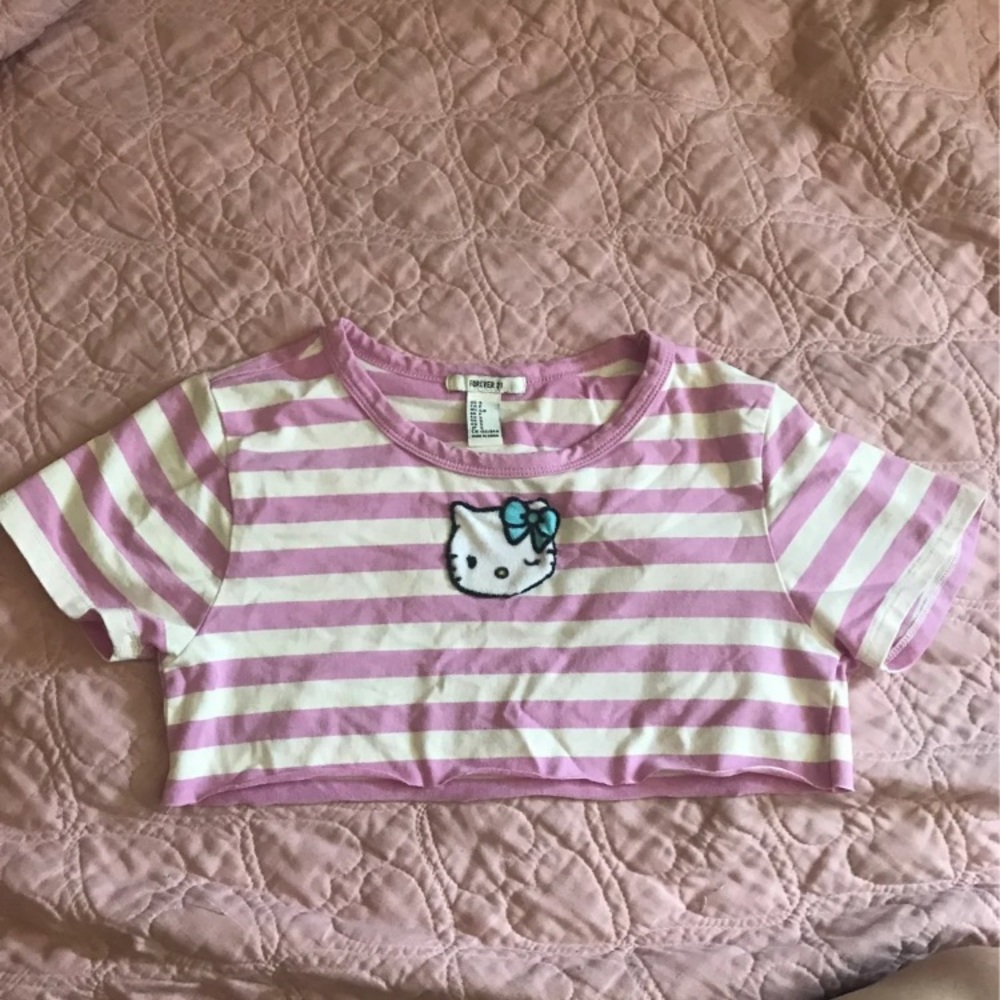 hello kitty crop top